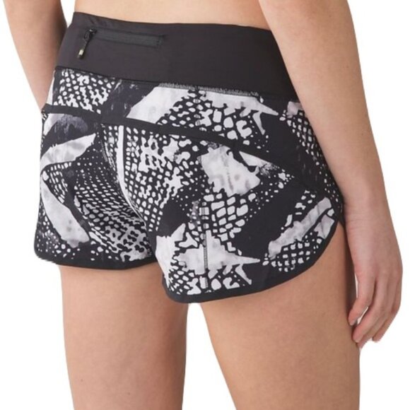Lululemon Speed Short Static Mist Size 4 - Picture 1 of 4